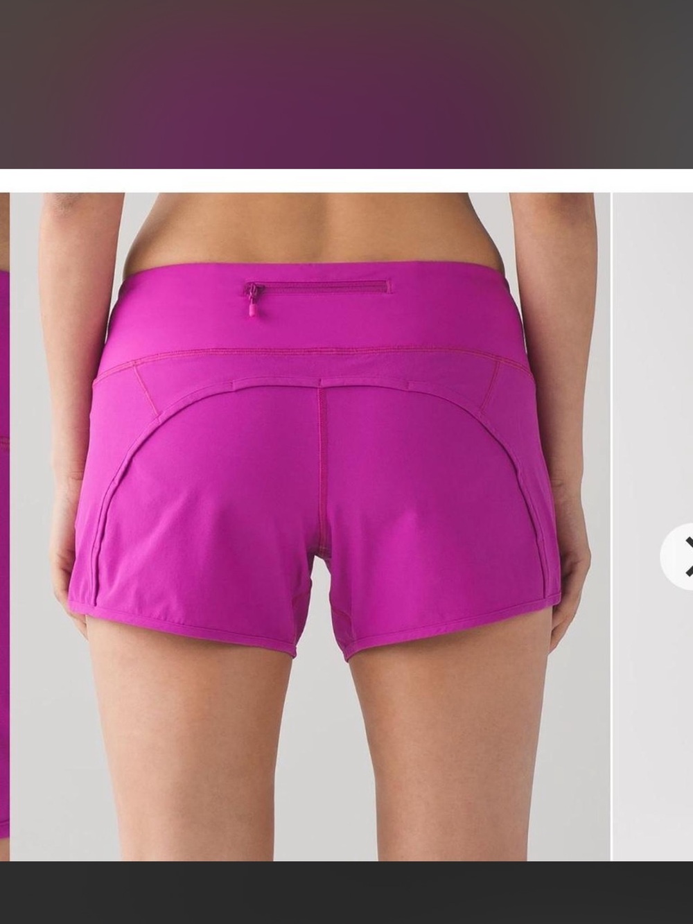 Lululemon Speed Up Short 2.5" SZ 6
